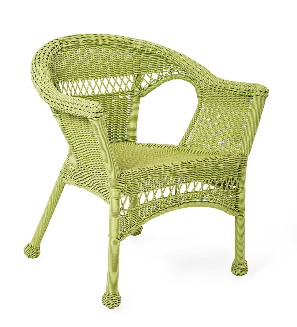 Sale! Easy Care Resin Wicker Chair