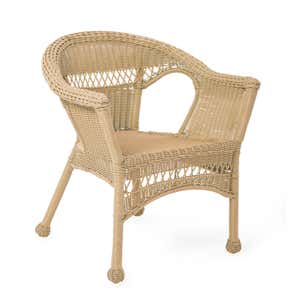 Easy Care Resin Wicker Chair