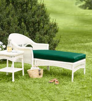 Easy Care Resin Wicker Chaise