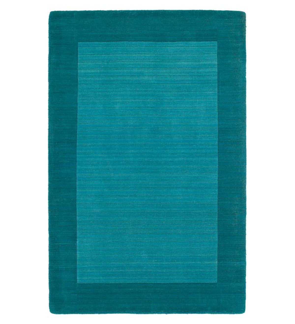 3'6”x 5'3”Regency Wool Rug - Turquoise