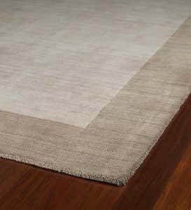 3'6”x 5'3”Regency Wool Rug - Charcoal