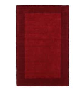 5' x 7'9”Regency Wool Rug - Red