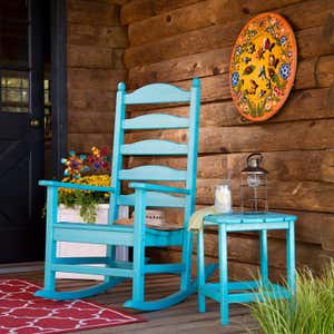 POLYWOOD® Outdoor Rocker and Side Table