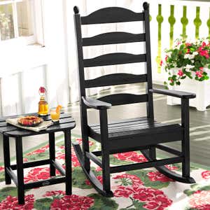 POLYWOOD® Outdoor Rocker and Side Table