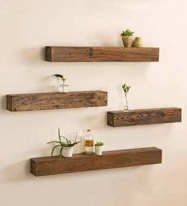 Rustic Wooden Shelves