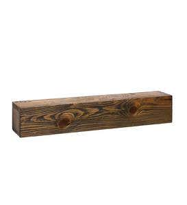 Rustic Wooden Shelf, 42"L