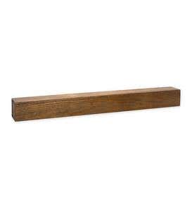 Rustic Wooden Shelf, 36"L
