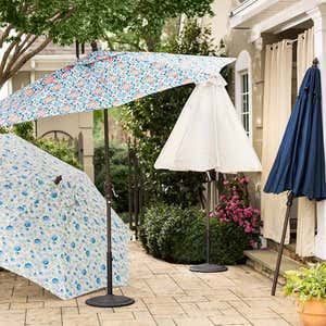 Classic Patio Market Umbrella with Aluminum Pole, 7' dia.