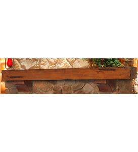 Knotty Pine Shenandoah Mantel