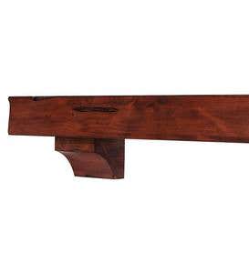 Knotty Pine Shenandoah Mantel