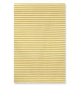 23”x 35”Sorrento Mini Stripe Indoor/Outdoor Rug - Yellow