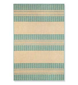 23”x 7'6”Madison Stripe Indoor/Outdoor Rug - Charcoal