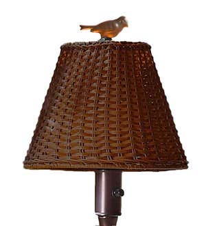 Waterproof Outdoor Wicker Lamp