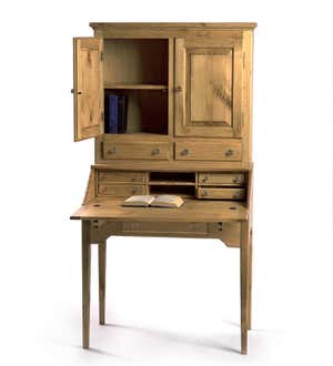 Schoolmaster's Desk with Hutch