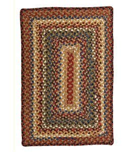 8' x 10' Rectangular Cotton Blend Braided Rug