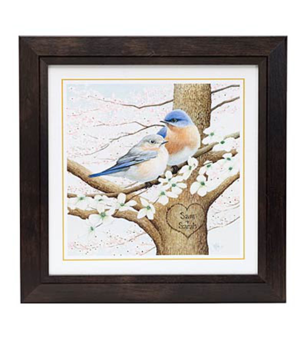 Personalized Bluebird Print