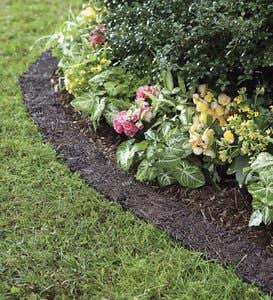 American-Made Perma Mulch Recycled Rubber Border