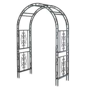 Montebello Scrollwork Metal Garden Arbor