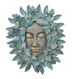 Indoor/Outdoor Green Man Wall Art