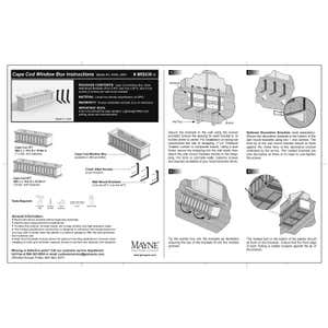 Lexington Self-Watering Window Boxes with Hanging Brackets