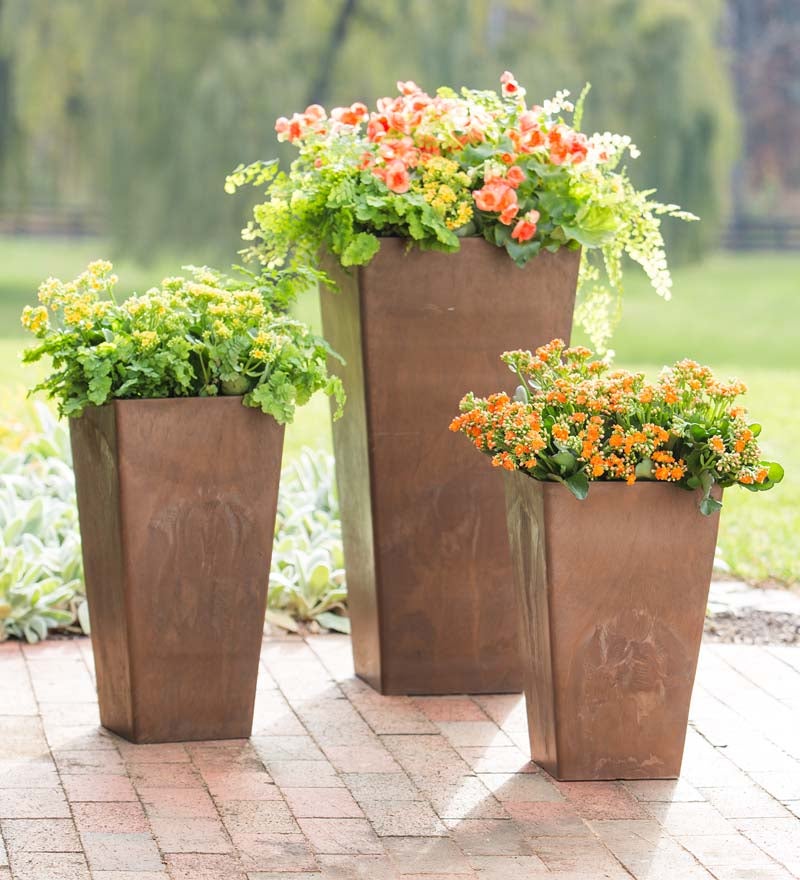 Sussex Frost-Proof Resin Planters In Three Sizes