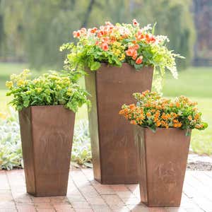 Sussex Frost-Proof Resin Planters In Three Sizes