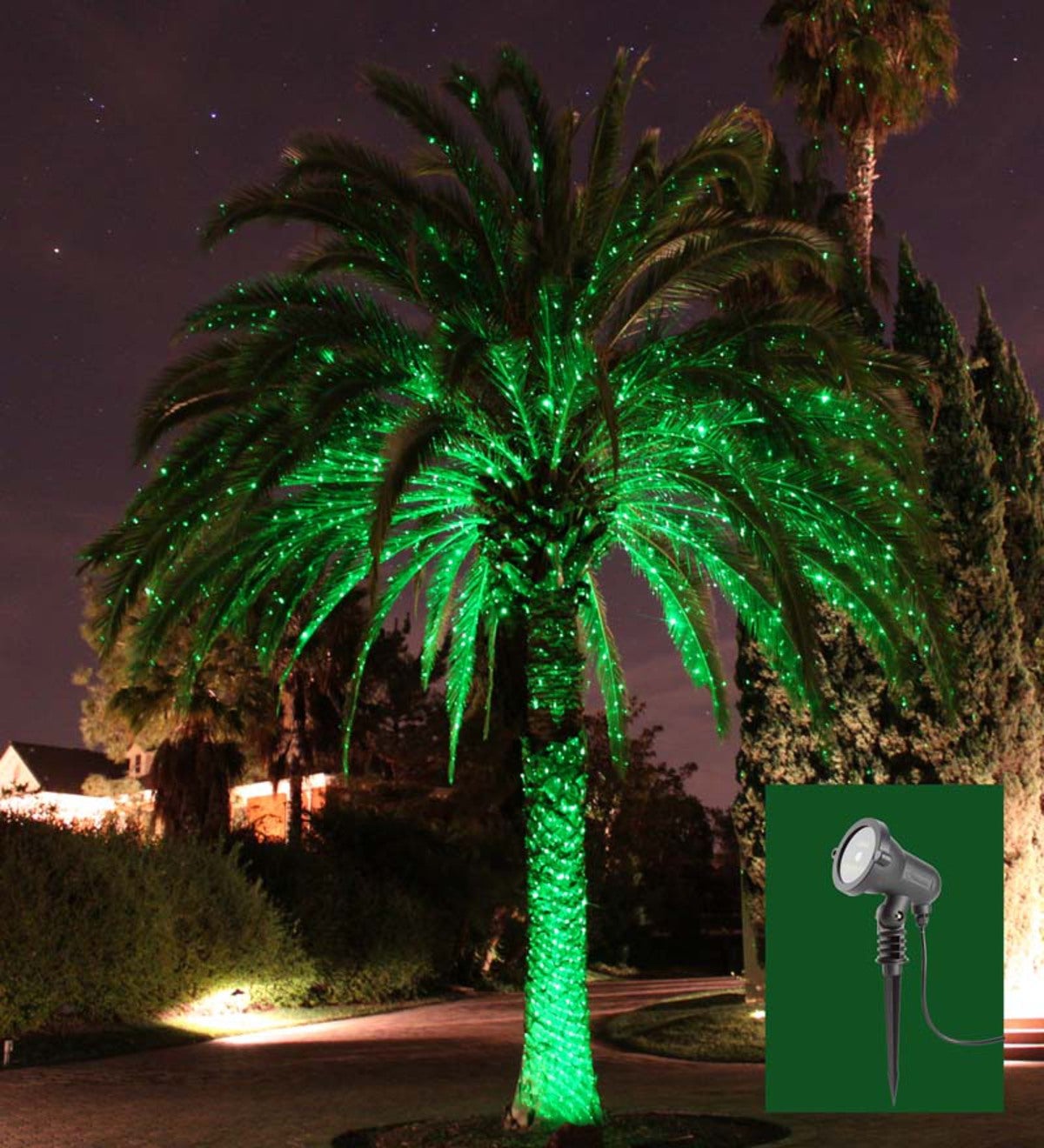USA-Made Firefly Decorative Landscape Lighting - Green