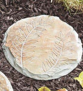 Etched Slate Garden Stepping Stone