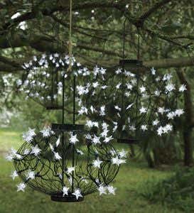 Green Solar Star Lanterns