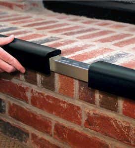 Flame-Resistant Metal Backed Hearth Guard