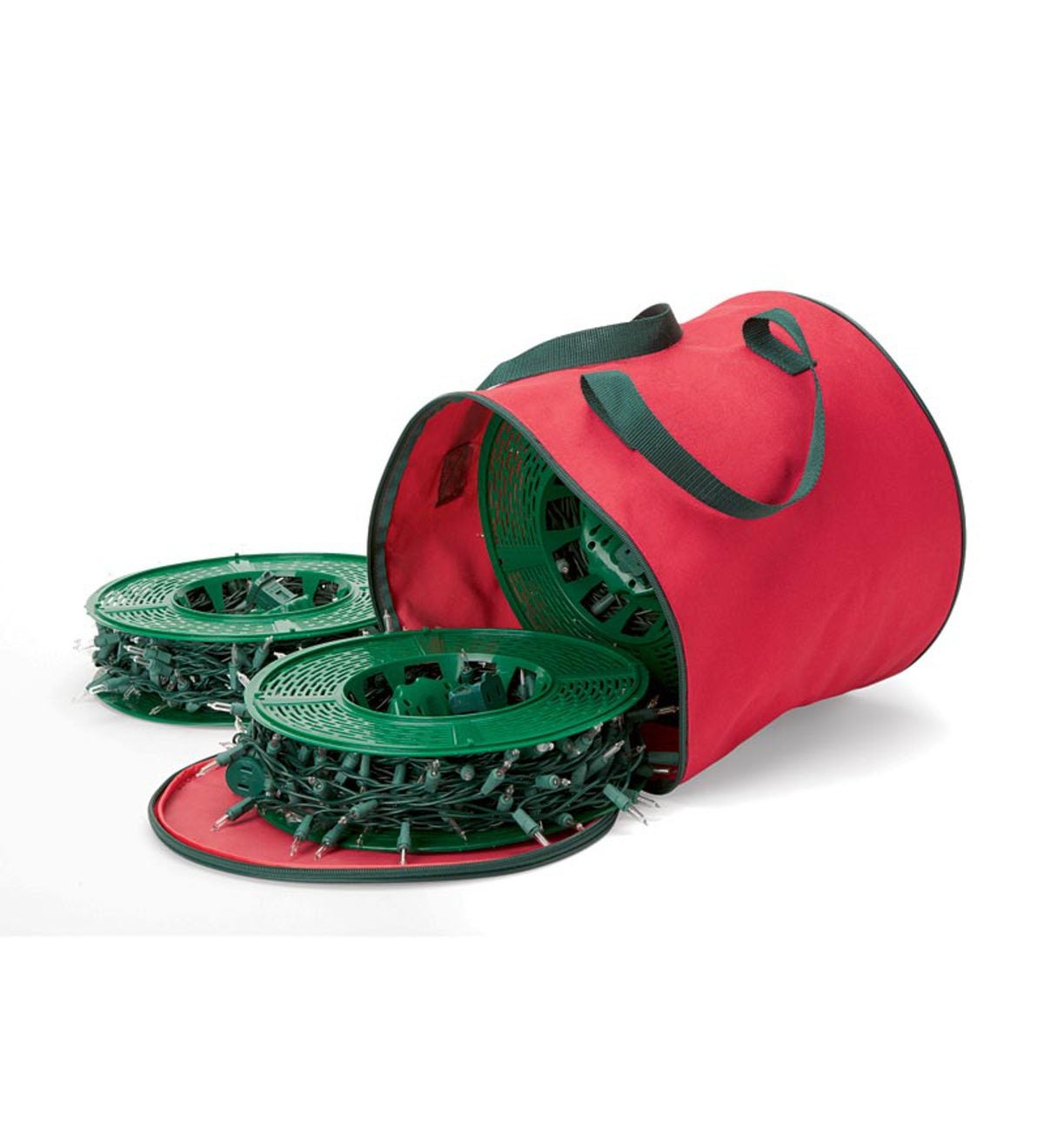 Tangle-Free Christmas Light Storage Reels And Case