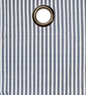 Thermalogic Insulated Ticking Stripe Grommet Top Curtain Pairs