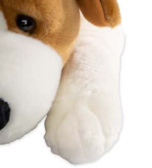 Beagle Plush Cuddle Animal Body Pillow
