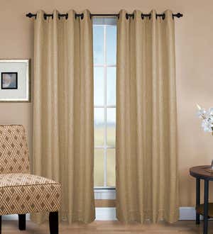 Monet Grommet Insulated Curtain Panel, 50"W x 63"L