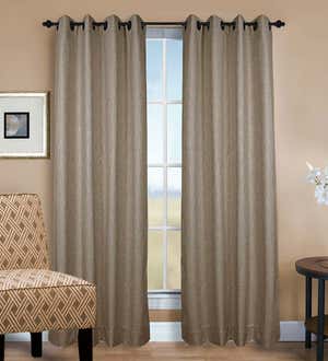 Monet Grommet Insulated Curtain Panel, 50"W x 63"L