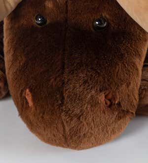 Moose Oversized Plush Cuddle Animal Body Pillow