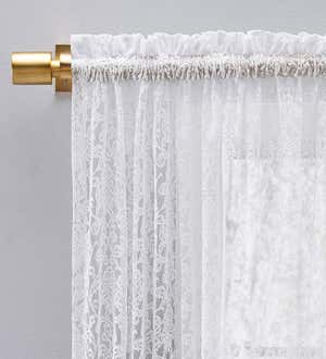 Woven Lace Curtains