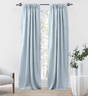 Serene Linen Blend Curtains