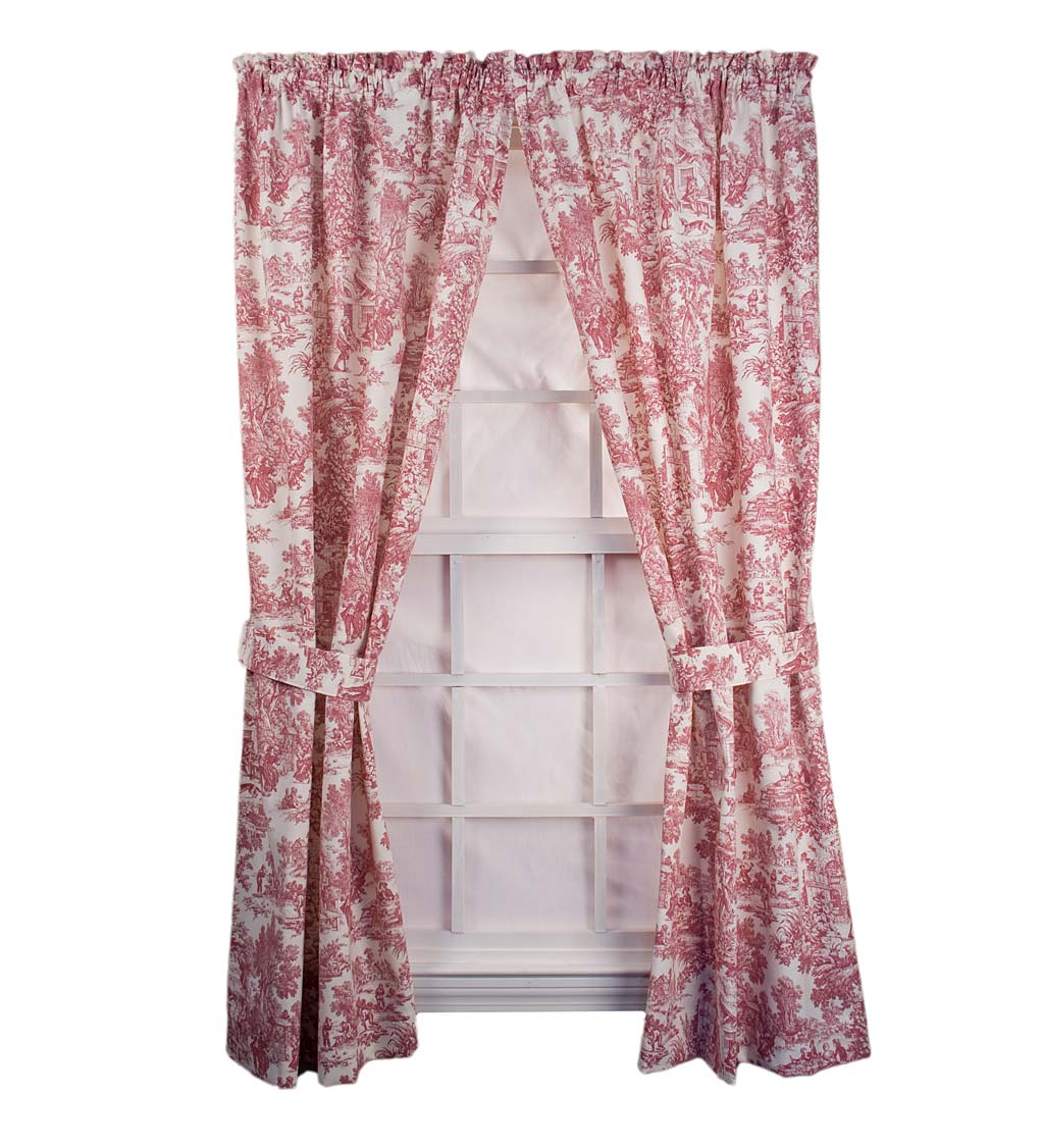 Victoria Park Toile Curtains Plow Hearth