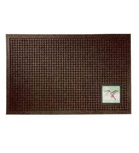 22-1/2”W x 35-1/4”L Medium Hummingbird Waterhog™ Doormat - Red