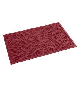 22-1/2”W x 35-1/4”L Medium Boxwood Waterhog Doormat - Blue