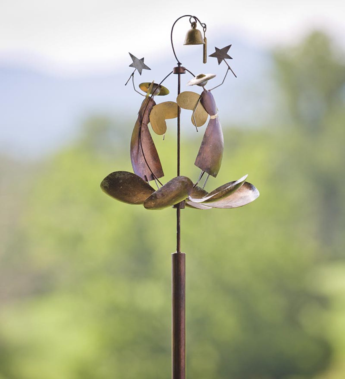 Angel Chime Garden Spinner