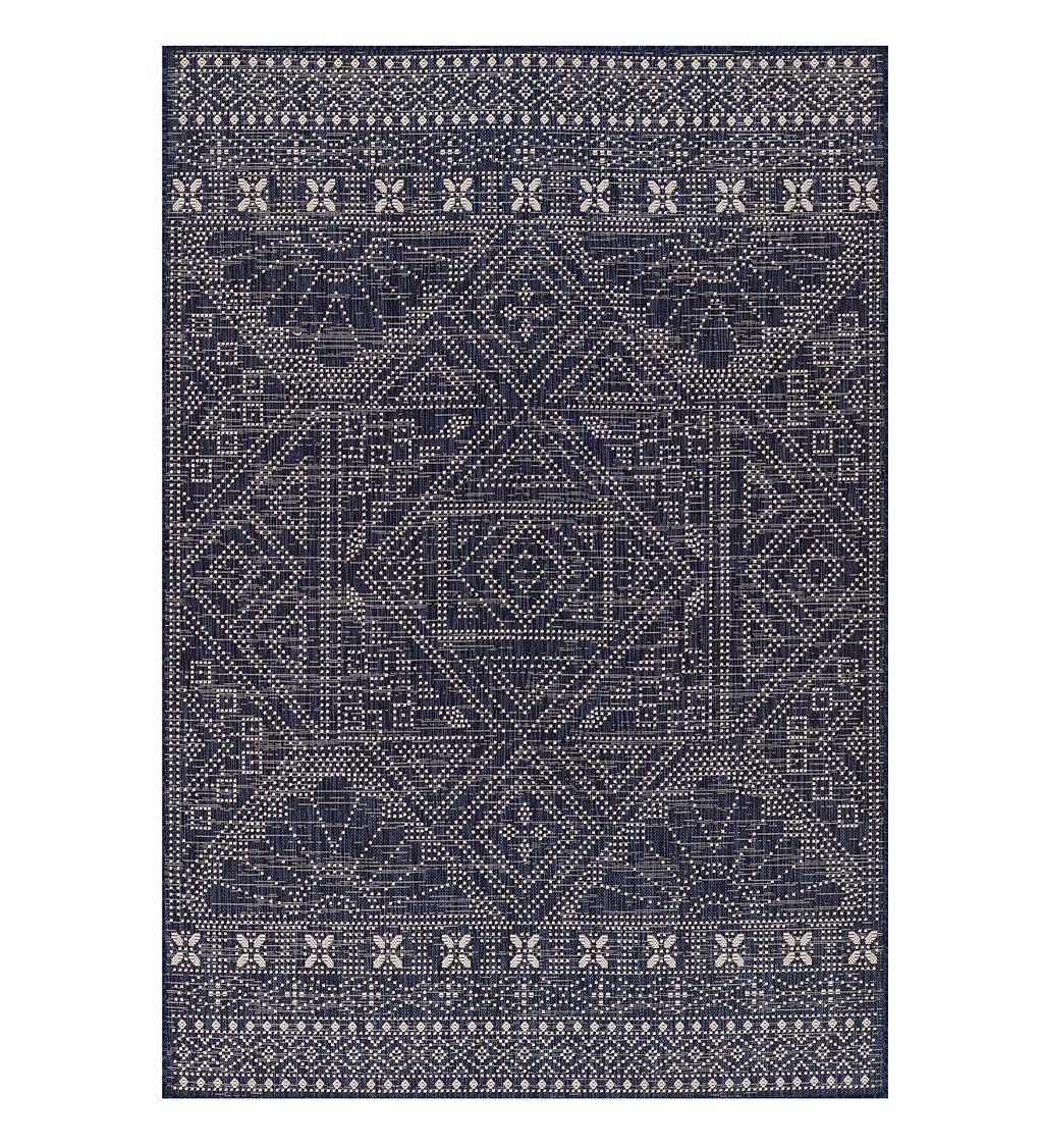 Indoor/Outdoor Arabella Patch Polypropylene Rug