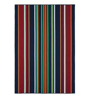 Dorset Stripe Polyester Rug, 4' x 6'