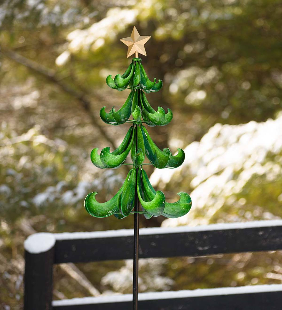 Christmas Tree Wind Spinner