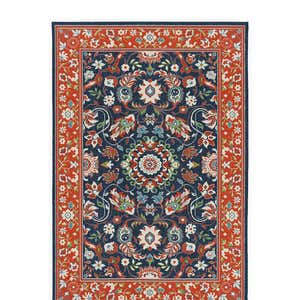 Indoor/Outdoor Brunswick Border Polypropylene Rug