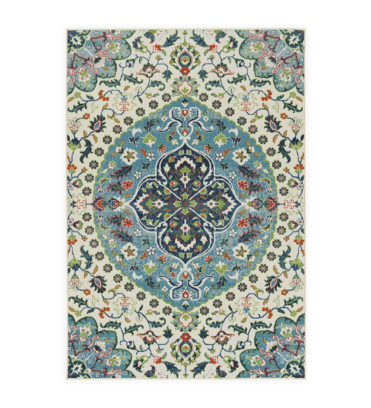 Indoor/Outdoor Brunswick Medallion Polypropylene Rug