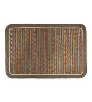 Lynnhaven Wool Solid Border Braided Rug