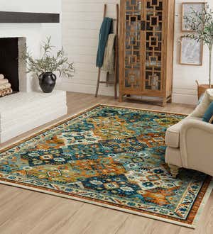 Hazel Mountain SmartStrand Rug, 5' x 8' - Multi