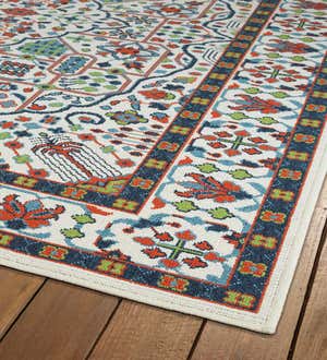 Indoor/Outdoor Brunswick Tapestry Polypropylene Rug